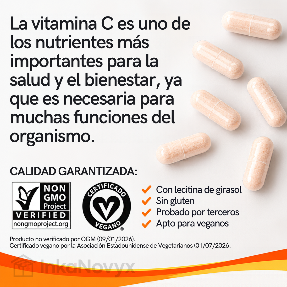 Vitamina C liposomal Toplux de 2100 mg de alta absorción soluble en grasa VIT C – Apoyo inmunológico, refuerzo de colágeno, defensa de la inmunidad y potente antioxidante